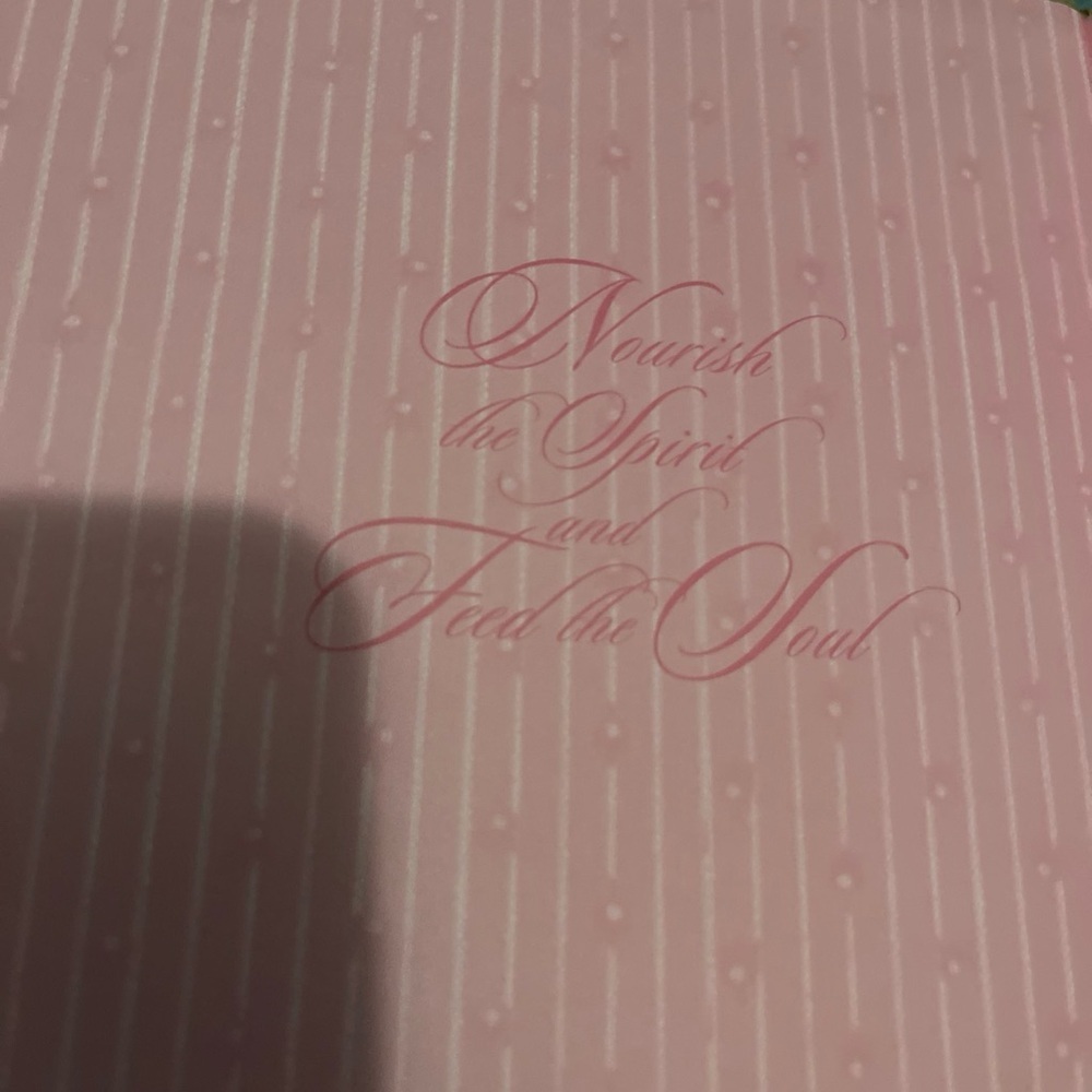 Floral Patterned Notebook with Pink and Green Design April Cornell 2005 - Picture 4 of 9